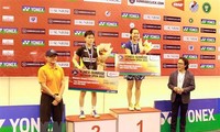 Nguyen Thuy Linh gewinnt das Damen-Einzel beim vietnamesischen erweiterten Badmintonturnier