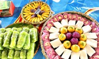 Das Fest der traditionellen Kuchen in Südvietnam 2023