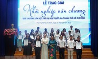 Verleihung des Literaturpreises für Studenten landesweit