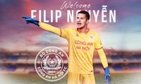 Fußball-Klub der Hanoier Polizei unterzeichnet einen Vertrag mit Torwart Filip Nguyen
