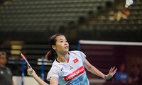 Badmintonspielerin Nguyen Thuy Linh befindet sich derzeit in der Gruppe der Teilnehmerinnen der Olympischen Spiele 2024
