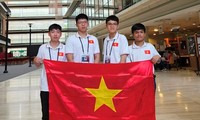 Vietnamesische Studenten gewinnen vier Medaillen bei der Internationalen Informatik-Olympiade