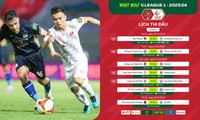 Eröffnung der vietnamesischen Profi-Fußballmeisterschaft der Saison 2023/24