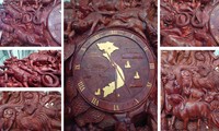 Die Holzskulptur „Nhat Long Giang” stellt einen asiatischen Rekord auf