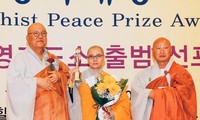 재한 베트남 불교회 회장, 세계불교 평화상 수상
