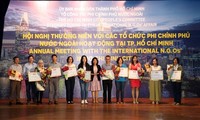 외국 비정부기구들에게 성공적 베트남 사업 진행을 위한 유리한 여건 제공