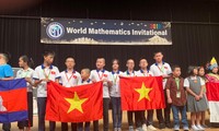 하노이 학생들, WMI 국제수학대회서 높은 성적 달성