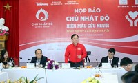 ‘붉은 일요일’ 헌혈 프로그램, 하노이 백콰대학교에서 개막