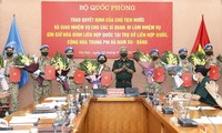 베트남 장교 10명, 유엔 평화유지활동 참여