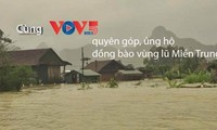  홍수 피해  중부 지역 주민에 대한  지원 호소문