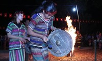 빈프억성에 햅쌀 축제, 사람으로 붐벼