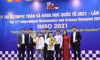 베트남, 2021년 국제 수학-과학 올림피아드 금메달 2개 획득