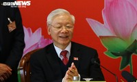 각국 정부 및 당 지도자들, 응우옌 푸 쫑 서기장- 국가주석에 축전을 전달
