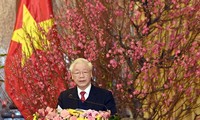 응우옌 푸 쫑 당서기장- 국가주석의 2021 신축년 설날 축하 인사