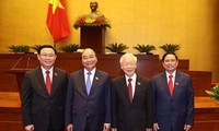 각국 지도자, 베트남 신임 고위급 지도부에 축전 보내