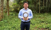 베트남의 최초 보존업 담당자, 세계 최고 환경상 수여