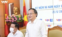 베트남 혁명언론의 날 96주년 기념 맞이 베트남 소리 VOV 국영 라디오 방송국의 감사의 말