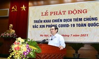 베트남, 전국 코로나19 백신 접종 캠페인을 시행하기로 