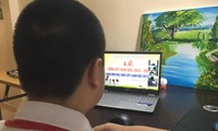 하노이 학생, 9월 6일부터 온라인 학습