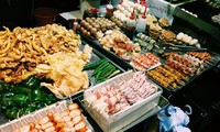 개학을 맞이하여 하노이에서 유명한 간식거리 탐방