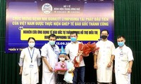 베트남, Burkitt Lymphoma 재발 아동 환자에게 처음으로 줄기세포 이식