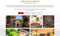 국제 관광객 전용 베트남 관광 홍보 페이지 출시