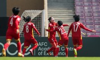 해외 언론, 베트남 여자 축구 대표팀 승리 축하