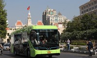호찌민시 첫 전기 버스 노선 공식 운행