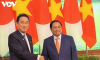 기시다 후미오 일본 총리, 베트남 공식 방문 마무리
