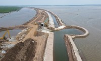 닌빈성, 12급 태풍과 파도를 막는 댐 건설 사업