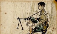 베트남 남부 항쟁 스케치 전시회