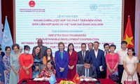 베트남-UN, 2022-2026년 단계 지속가능발전 협력전략 체결