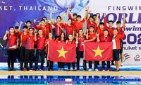 베트남 다이빙 대표팀, 세계 수영선수권에서 25개 금메달 획득