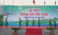 타이응우옌성, 떤끄엉 특산 차 축제 개최