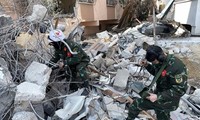 베트남 구조대, 튀르키예 지진 실종자 긴급 수색