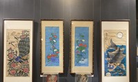 항쫑 민속 그림을 통한 전통 미술 보존 의식 제고