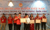 베트남 학생, 제16회 국제 천문 및 천체물리 올림피아드에서 메달 획득
