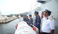 베트남 해군 016호 꽝쭝함, 중국의 ‘2023 평화 우호’ 군사 훈련 참여를 위해 출국