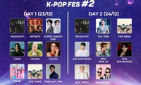 K-Pop Open Air #2 페스티벌, 성탄절을 맞아 하노이에서 개최