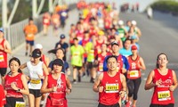 약 1300명의 외국인 운동선수, 호찌민시 오픈 마라톤 대회 참여
