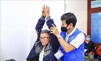 한국 의사진, 꽝응아이에서 1,500명 주민을 위해 무료 건강 검진