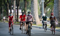 하노이시, 오는 2월 1일부터 첫 자전거 전용도로 개통