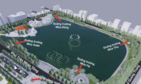 하노이시, 티엔꽝 호수 주변에 5개 광장 설계에 시민의견 수렴