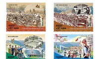 우표 컬렉션을 통해 디엔비엔푸 전투 승리 70주년에 대한 이야기 전달