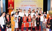 베트남 전국 여러 지방, 2024년 아동을 위한 행동의 달 발대식 개최