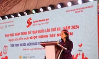 2024년 베트남 ‘붉은 여정’ 최소 12만 단위 혈액 접수 목표