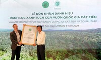 깟띠엔 국립 공원, IUCN 녹색목록 인증 받아
