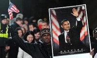 ប្រធានាធិបតីអាមេរិក Barak Obama ទទួលដំណែងប្រធានាធិបតីជាថ្មីម្តងទៀត