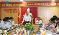 ឧបនាយករដ្ឋមន្ត្រី Vu Van Ninh បំពេញការងារនៅខេត្ត Ha Tinh