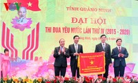 ឧបនាយករដ្ឋមន្រ្តីវៀតណាមអញ្ជើញចូលរួមមហាសន្និបាតប្រឡងប្រណាំងស្នេហាជាតិនៃខេត្ត Quang Ninh